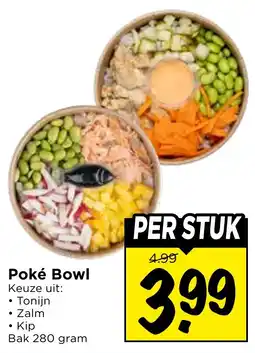 Vomar Voordeelmarkt Poké Bowl aanbieding