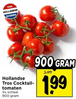 Vomar Voordeelmarkt Hollandse Tros Cocktail-tomaten aanbieding
