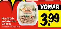Vomar Voordeelmarkt Maaltijdsalade Kip Caesar aanbieding