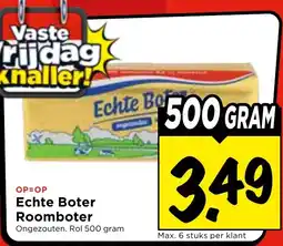 Vomar Voordeelmarkt Echte Boter Roomboter aanbieding