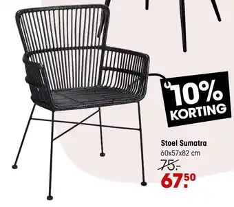 Kwantum Stoel Sumatra aanbieding