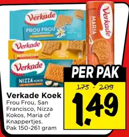 Vomar Voordeelmarkt Verkade Koek aanbieding
