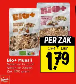 Vomar Voordeelmarkt Bio+ Muesli aanbieding