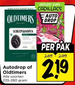 Vomar Voordeelmarkt Autodrop of Oldtimers aanbieding