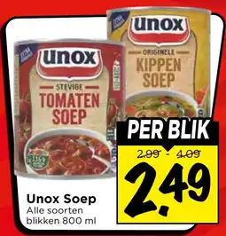Vomar Voordeelmarkt Unox Soep aanbieding