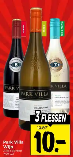 Vomar Voordeelmarkt Alle Park Villa Wijn aanbieding