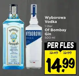 Vomar Voordeelmarkt Wyborowa Vodka aanbieding