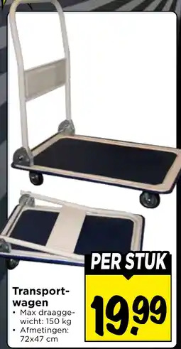 Vomar Voordeelmarkt Transport-wagen aanbieding