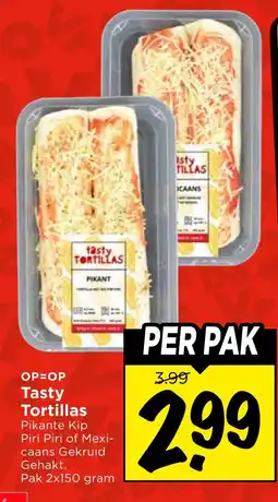 Vomar Voordeelmarkt Tasty Tortillas aanbieding