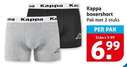 Hoogvliet Kappa boxershort aanbieding