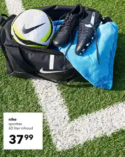Scapino Nike Academy Team sporttas 60 liter aanbieding