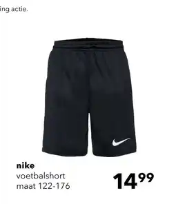 Scapino Nike Park III kinder sportshort zwart aanbieding