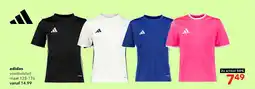 Scapino Adidas Entrada 26 kinder voetbalshirt roze aanbieding