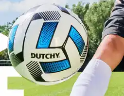 Scapino Dutchy voetbal wit blauw aanbieding