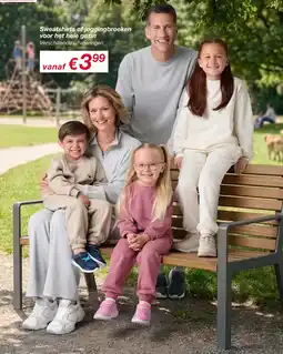 Kik Sweatshirts of joggingbroeken voor het hele gezin aanbieding