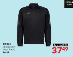 Scapino Adidas M Sereno heren trainingsvest zwart aanbieding