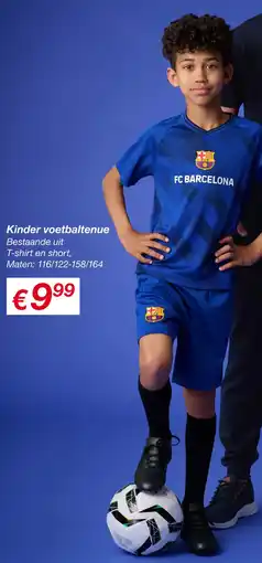 Kik Kinder voetbaltenue aanbieding