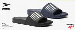 Scapino Dutchy kinder badslippers zwart aanbieding