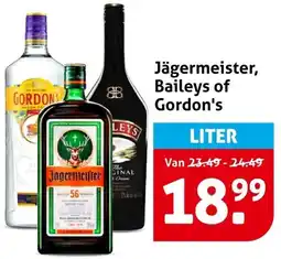 Hoogvliet Jägermeister, Baileys of Gordon's aanbieding