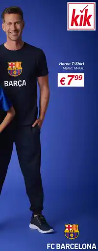 Kik Heren T-Shirt aanbieding