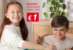 Kik Acrylverf aanbieding