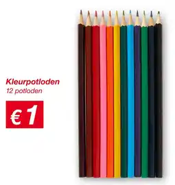 Kik Kleurpotloden aanbieding