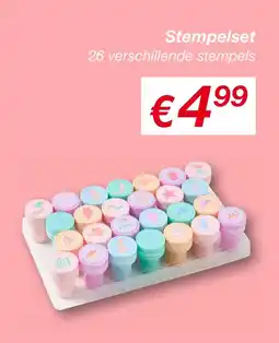 Kik Stempelset aanbieding