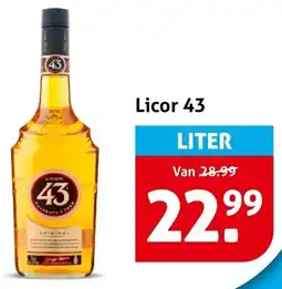 Hoogvliet Licor 43 aanbieding