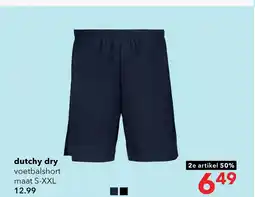 Scapino Dutchy heren voetbalshort aanbieding