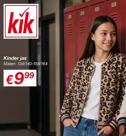Kik Kinder jas aanbieding