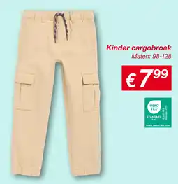 Kik Kinder cargobroek aanbieding