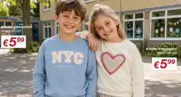 Kik Kinder sweatshirt aanbieding