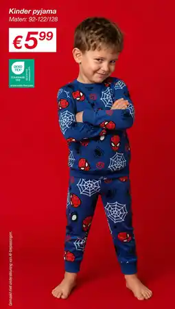 Kik Kinder pyjama aanbieding