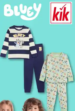 Kik Bluey kinder pyjama aanbieding