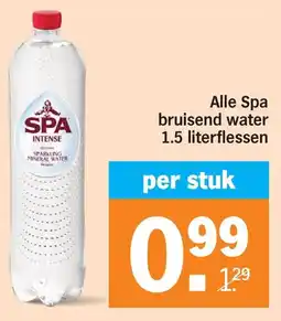 Albert Heijn Alle Spa water aanbieding