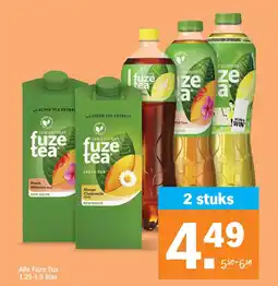 Albert Heijn Alle Fuze Tea aanbieding