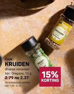 Ekoplaza Cook KRUIDEN aanbieding