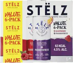Dirk Stelz Raspberry & passionfruit 6 st aanbieding