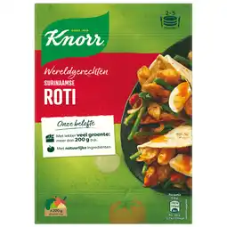 Dirk Knorr Wereldgerecht surinaamse roti aanbieding