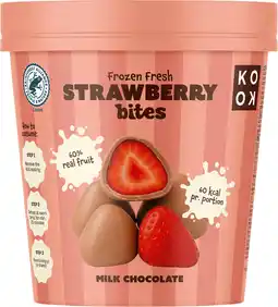 Dirk Koko Bevroren aardbei in melkchocolade aanbieding