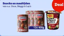 Bol.com Snacks en maaltijden van o.a. Unox, Maggi & Lay's aanbieding