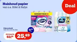 Bol.com Huishoud papier van o.a. Edet & Nalys aanbieding
