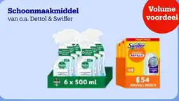 Bol.com Schoonmaakmiddel van o.a. Dettol & Swiffer aanbieding