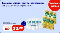 Bol.com Lichaam, hand en voetverzorging van o.a. Odorex en Happy Earth aanbieding