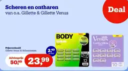 Bol.com Scheren en ontharen van o.a. Gillette & Gillette Venus aanbieding