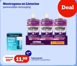 Bol.com Neutrogena en Listerine persoonlijke verzorging aanbieding
