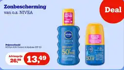 Bol.com Zonbescherming van o.a. NIVEA aanbieding