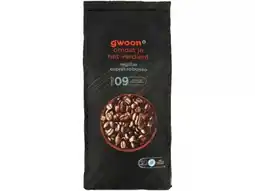 Hoogvliet G'woon Espressobonen regular aanbieding