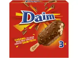 Hoogvliet Daim IJssticks caramel aanbieding