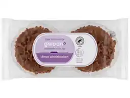 Hoogvliet G'woon Choco pindakoeken aanbieding